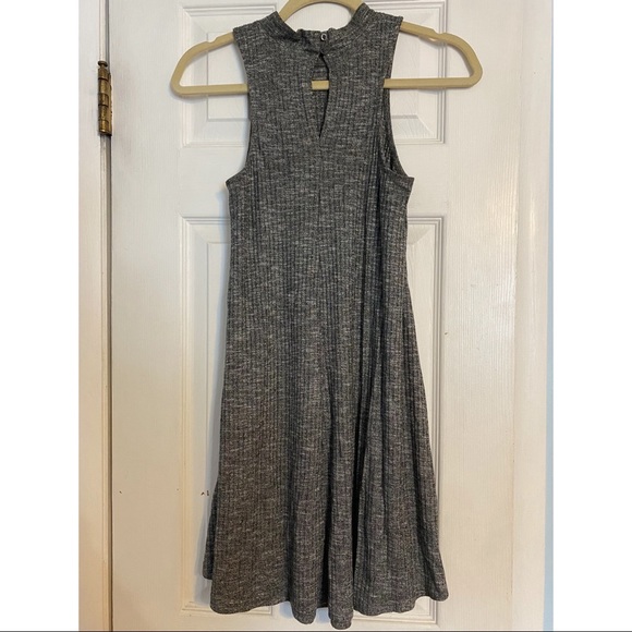 Gray Heathered Swing Dress | Size S - Picture 2 of 2
